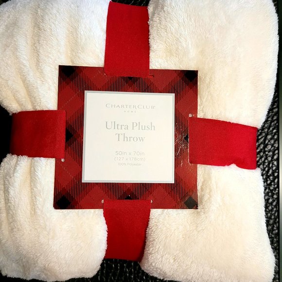 Charter Club Home Bedding Charter Club Home Ultra Plush Throw 